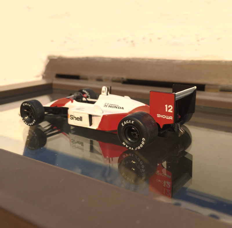 Illustration for article titled Remembering Ayrton’s first championship-winning car...